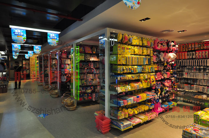 文具店貨架_展示架