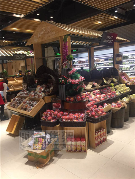 超市貨架_果蔬展示架