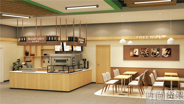 超市陳列設計效果圖