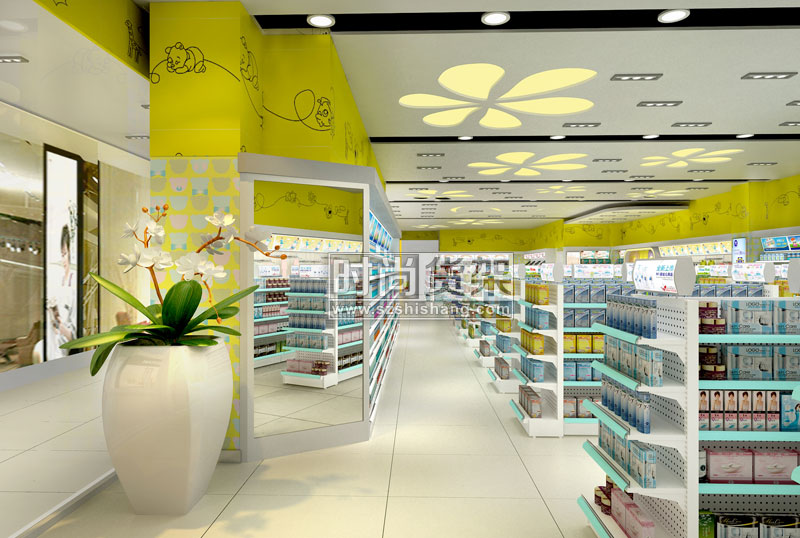 母嬰店貨架陳列設計