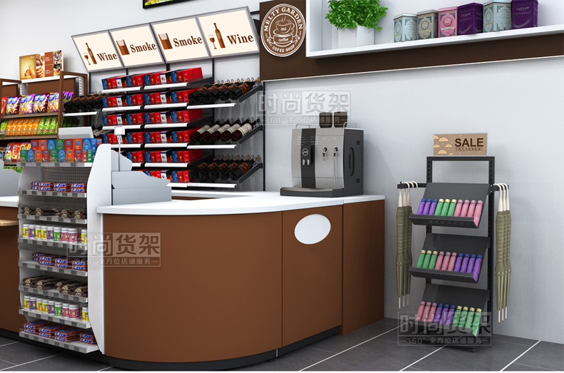 便利店陳列設(shè)計效果圖