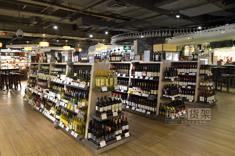 超市貨架_紅酒貨架
