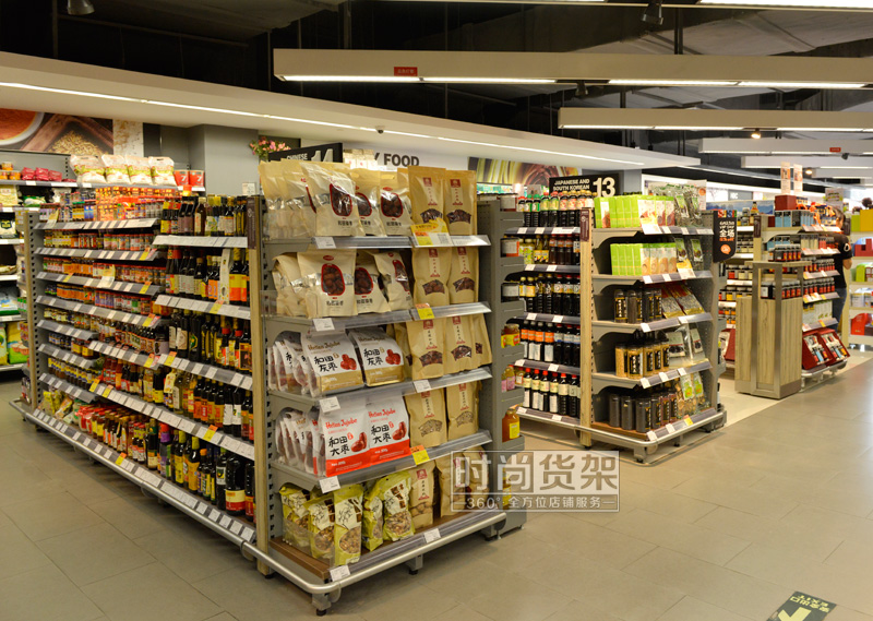 超市貨架_鋼制貨架