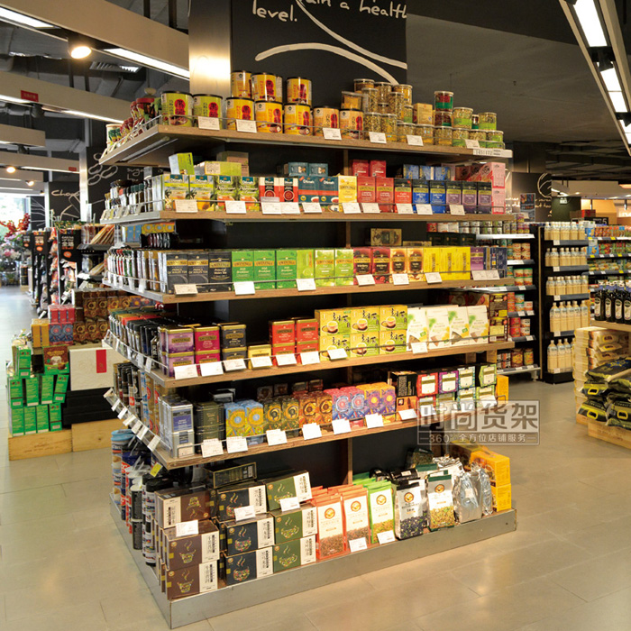 超市貨架_茶葉展示架
